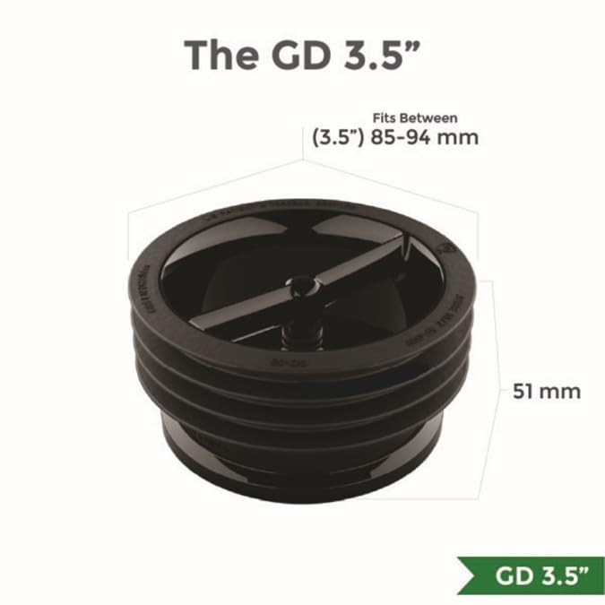 G Green Drain مصيدة مياه بدون ماء G Green Drain، 3.5 بوصة - Image 2